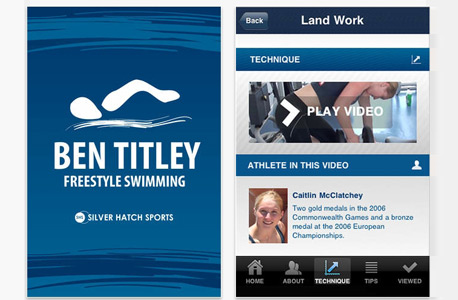 חתירה למגע: אוסף אפליקציות שחייה