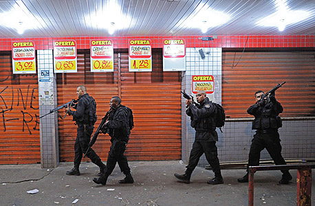 משטרת ברזיל לקראת המונדיאל: &quot;לא להתווכח עם שודדים&quot;