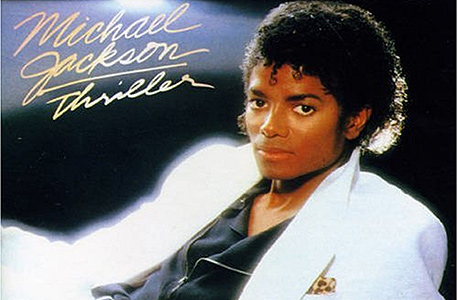 עטיפת האלבום Thriller. בשבוע שלאחר מותו של מייקל ג'קסון נמכרו 101 אלף עותקים נוספים