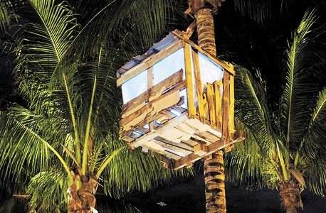 "Treehouse". ניגוד בין מקום תמים שמתקשר עם חוויות ילדות לסאונד של אלימות "Treehouse". ניגוד בין מקום תמים שמתקשר עם חוויות ילדות לסאונד של אלימות