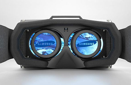 עיצוב קונספט של משקפי VR מתוצרת סמסונג