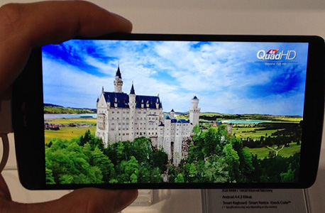 LG G3 הצצה ראשונה 5, צילום: עומר כביר