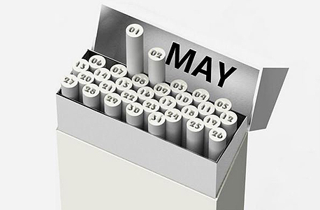 סיגריות לפי יום בחודש