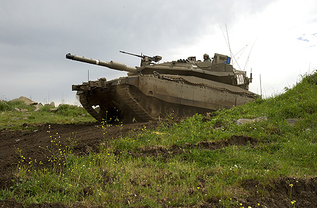 טנק מרכבה , צילום: אפי שריר