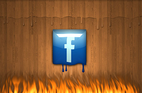 פייסבוק אש שריפה זעם 