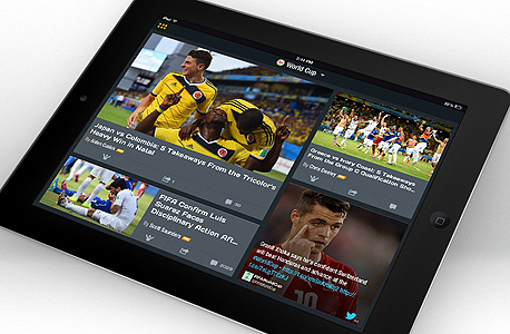 FTBpro טאבלט כדורגל אפליקציה מונדיאל 2014 