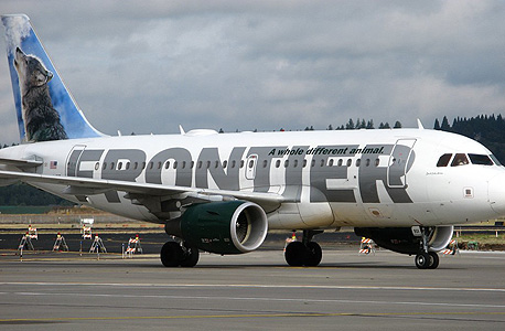 מטוס חברת תעופה פרונטיר Frontier 