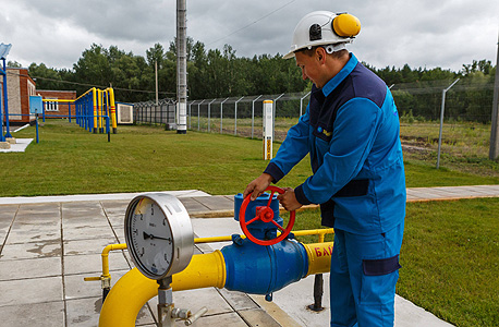 צינור גז באוקראינה, צילום: אי.בי