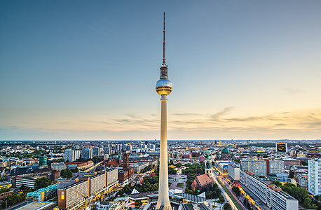 מגדל הטלוויזיה של ברלין Fernsehturm, צילום: שאטרסטוק