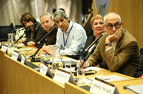 מסיבת העיתונאים השנתית של הבורסה, צילום: עמית שעל