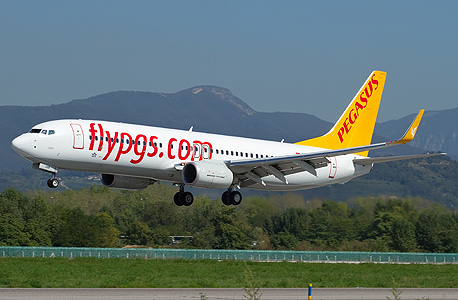 חברת תעופה פגסוס טורקיה מטוס FLYPGS 