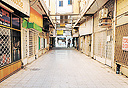 חנויות סגורות בב"ש במהלך מבצע צוק איתן, צילום: ישראל יוסף