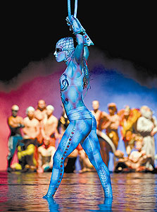 המופע Cirque du soleil