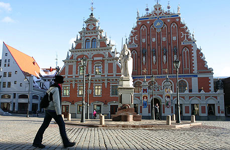 ריגה בירת לטביה, צילום: בלומברג