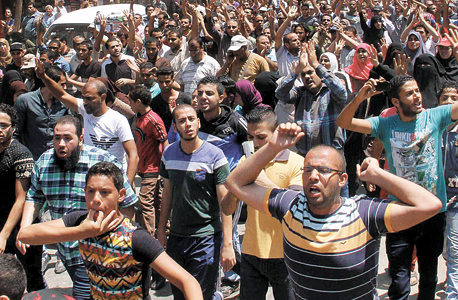 הפגנה בקהיר לתמיכה באחים המוסלמים