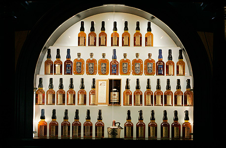בקבוקים במוזיאון למורשת הבורבון