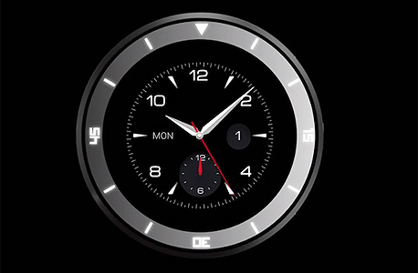 LG שעון חכם G Watch R, צילום מסך: Youtube