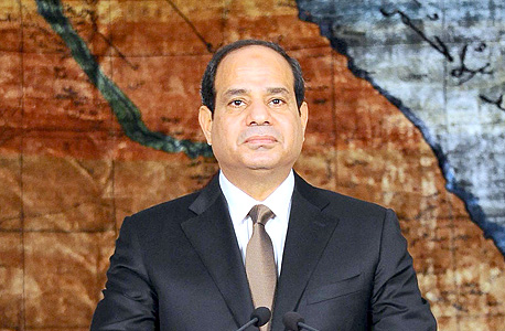 נשיא מצרים א־סיסי. בדאעש הבינו את הפוטנציאל של לוב בדרך להרחבת השפעתם האזורית