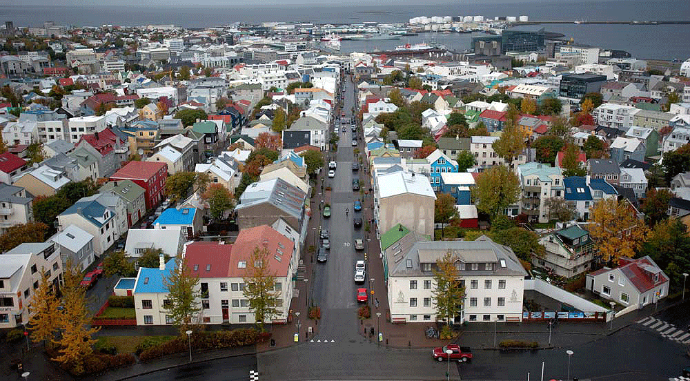 רייקיאוויק בירת איסלנד, צילום : בלומברג