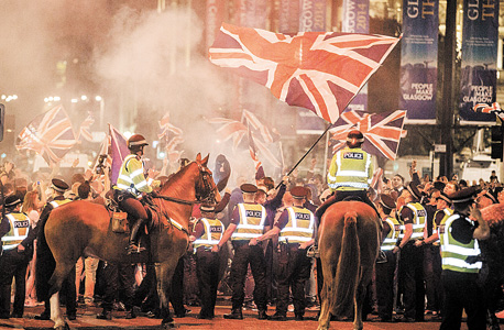 הפגנת מתנגדי עצמאות סקוטלנד הפגנת מתנגדי עצמאות סקוטלנד