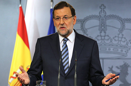 ראש ממשלת ספרד מריאנו ראחוי. "המשאל - מהלך אנטי דמוקרטי", צילום: אי פי איי