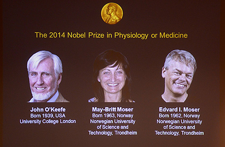 זוכי פרס נובל ברפואה 2014, צילום: איי אף פי