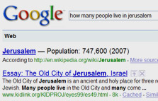 כמה אנשים חיים בירושלים? אפשר לדלג על אתר הלמ"ס