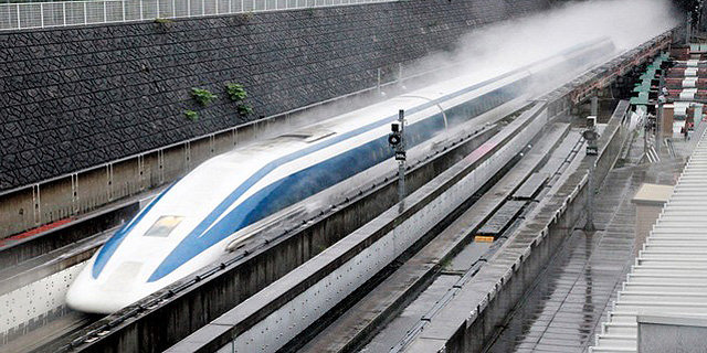 הרכבת מגיעה למהירות של 482 קמ"ש, צילום: JR tokai