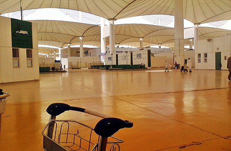 נמל התעופה הבינלאומי בג'דה סעודיה. ההתקפה לא הובילה לעיכובים בטיסות