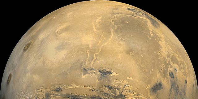 מתקרבים למאדים, ציוני דרך במסע אל הפלנטה: מ-1964, אז ספינת החלל מרינר 4 חולפת לראשונה ליד הפלנטה, ועד 2035, אז אוריון צפויה להגיע לכוכב האדום, צילום: ויקיפדיה