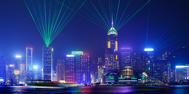 סימפוניית האורות, הונג קונג, צילום: שאטרסטוק