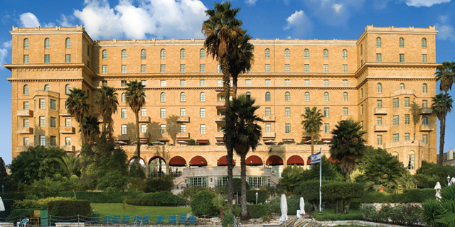 מלון המלך דוד בירושלים. מקום 6 בדירוג המלונות במזרח התיכון ובאפריקה