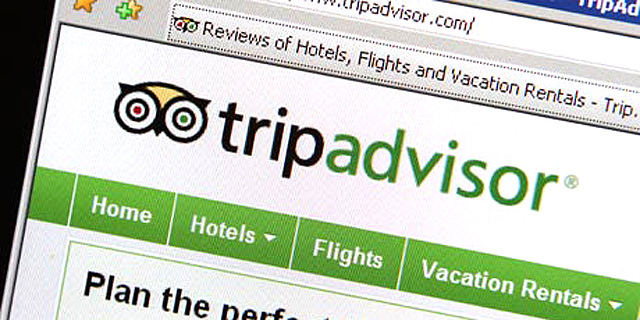 חשד: TripAdvisor פרסם ביקורות מפוברקות