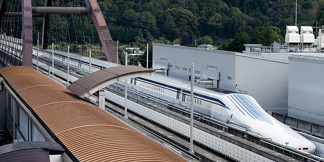 רכבת יפנית שברה שוב את שיא המהירות העולמי לרכבות: הגיעה ל-603 קמ&quot;ש