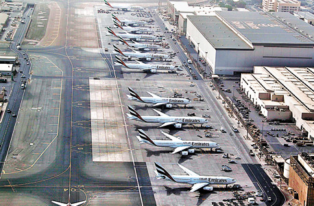 שדה תעופה דובאי, צילום: אי פי איי