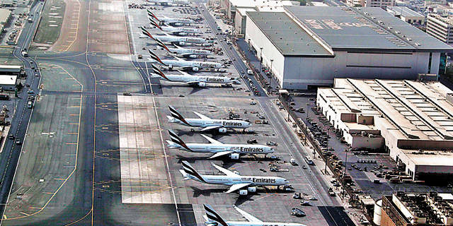 נמל התעופה של דובאי הפך לעמוס ביותר בעולם