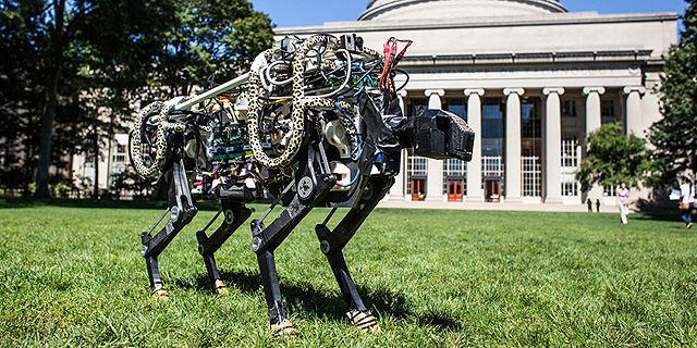 הרובוט-צ&#39;יטה של MIT: מתנקש על ארבע רגליים