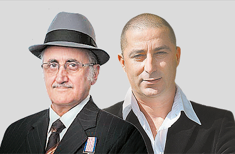 מימין: ג'קי בן זקן ונאדר גרמזיאן