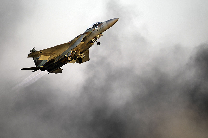 מטוס קרב של חיל האוויר הישראלי, צילום: יחידת ההסרטה של דובר צה״ל