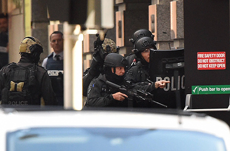 המשטרה באוסטרליה סביב הארוע, צילום: איי אף פי