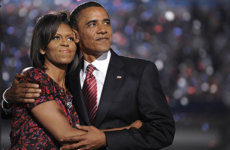 ברק אובמה ברק ומישל אובמה, צילום: בלומברג