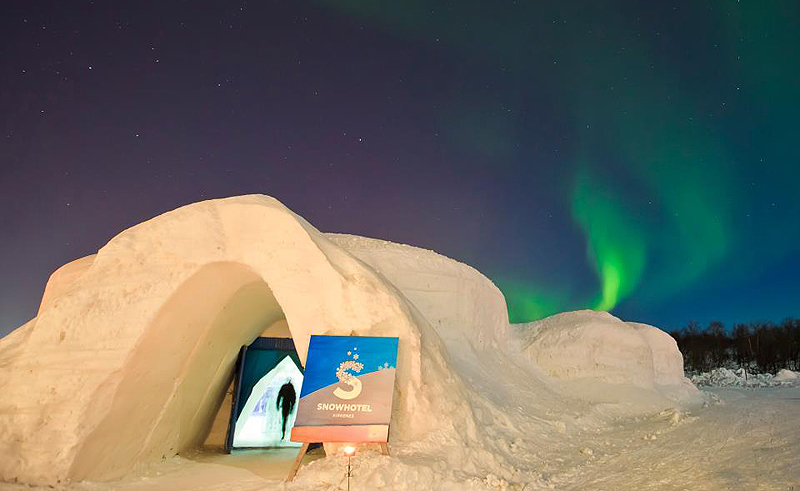  , צילום: Kirkenes Snowhotel