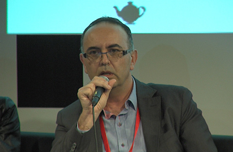 פיליפ ברמי, מנכ"ל שניידר אלקטריק ישראל, בוועידת "תחזיות 2015" של כלכליסט