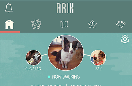 Wooof אפליקציה רשת חברתית כלבים 