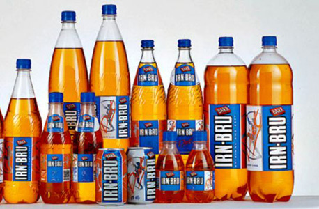 Irn-Bru Soda. "המשקה הלאומי השני" של סקוטלנד, צילום: Irn-Bru Soda