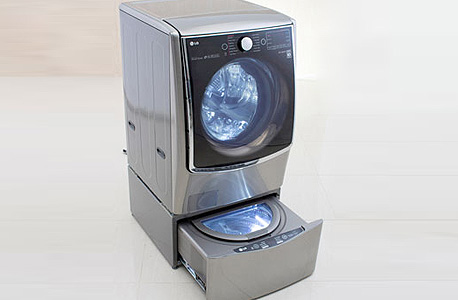 מכונת כביסה LG twin wash ces 2015 