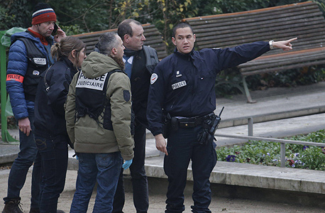 זירת הפיגוע בעיתון הצרפתי. 11 הרוגים , צילום: רויטרס