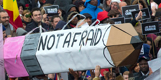 העצרת נגד הטרור בפריז, צילום: איי פי