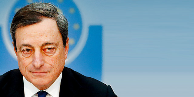נשיא הבנק האירופי המרכזי, מריו דראגי, צילום: בלומברג