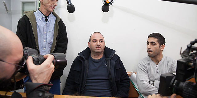 יועץ התקשורת רונן משה, בעת הארכת מעצרו , צילום: אוראל כהן